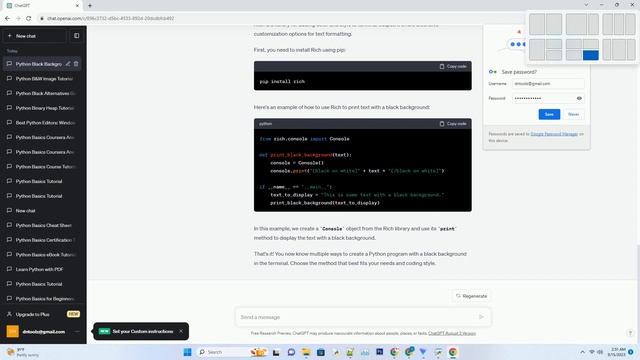 python black background смотреть онлайн