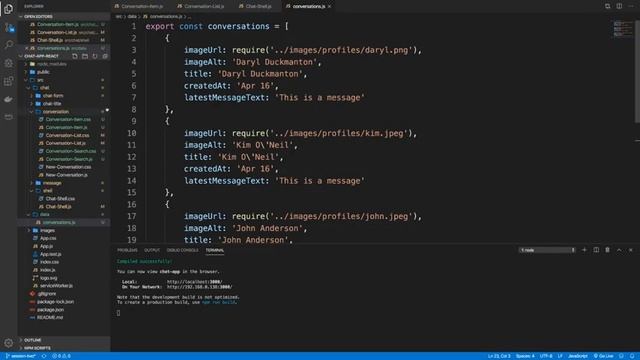 React JS - Building a Chat UI in 2020 - Session 2 смотреть онлайн