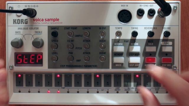 Korg Volca Sample - русский туториал смотреть онлайн