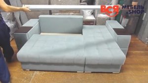 Видео по сборке углового дивана "РИФ". Наглядная инструкция от магазина ВсяМебель в Пензе.