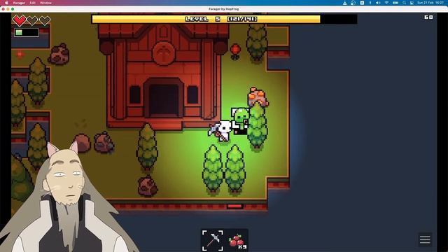 Forager - testing game on Macbook Air M1 via emulator смотреть онлайн