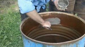 Способ защиты металлической бочки от ржавчины