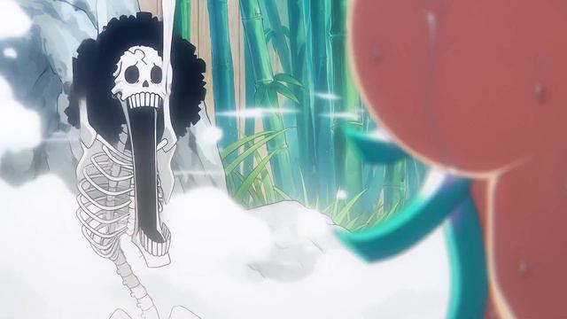 Ямато принимает ванну в мужской бане | Ван пис Серия 1079 смотреть онлайн