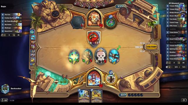 Hearthstone [WILD] SilentNick's Totem Shaman ft. Grant Totem Eys'or / facing a double Iceblock meta смотреть онлайн