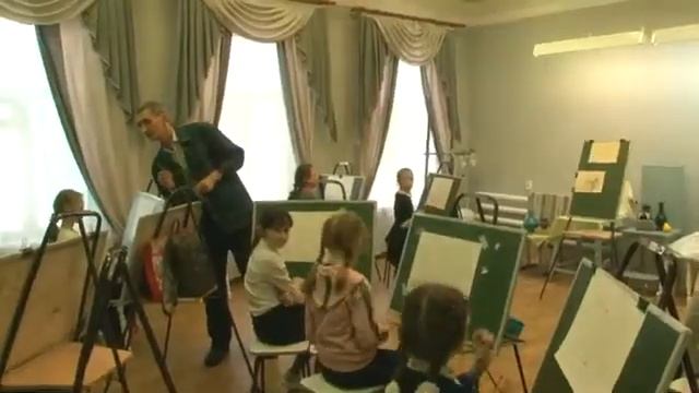 "50 лет на пути к прекрасному". Юбилей детской художественной школы, города Куйбышева смотреть онлайн