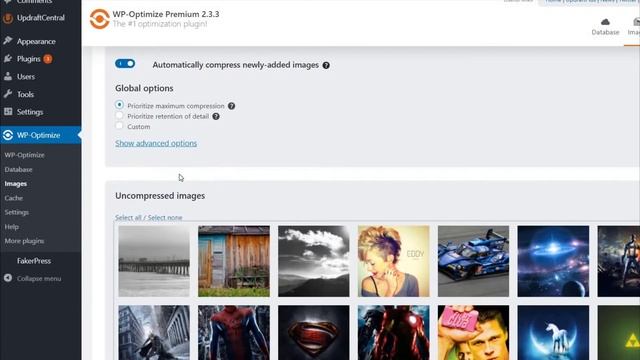 How to use WP-Optimize image optimization смотреть онлайн