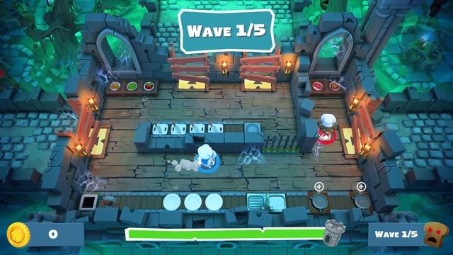 Overcooked 2 Night of the Hangry Horde: Gameplay Walkthrough with Girlfriend 34 смотреть онлайн