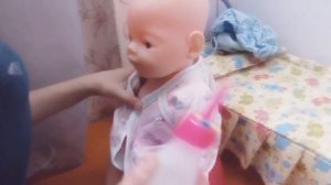 Как я ухаживаю за куклой беби-бон!