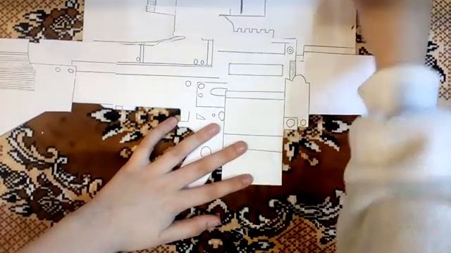 Как сделать М60. Часть 1. Чертежи. смотреть онлайн