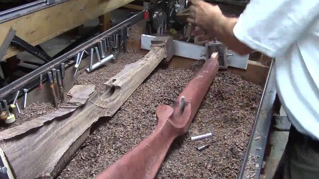 Air Arms S510 custom gunstock almost finished carving смотреть онлайн