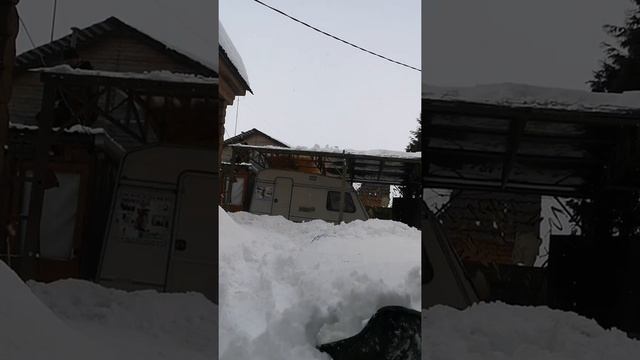 #Любимая #деревня/#чистка #снега смотреть онлайн