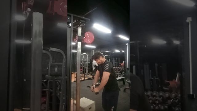 Drop Set Triceps Press Down