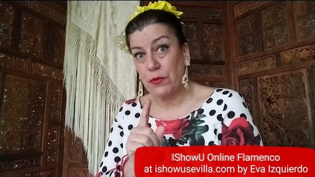 Intro to Fandangos: IShowU Online Flamenco 5 with Eva, expert on beginners www.ishowusevilla.com смотреть онлайн