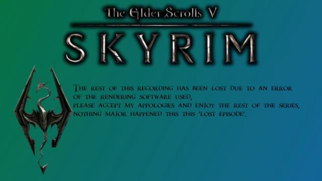 Let's Play Skyrim #8ish Error смотреть онлайн