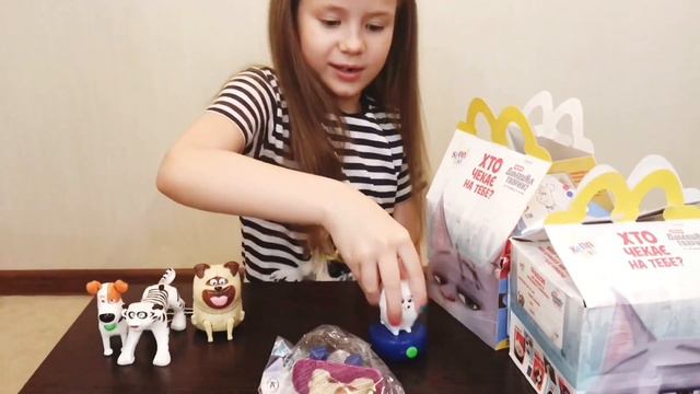 ОБЗОР ХЭППИ МИЛ ТАЙНАЯ ЖИЗНЬ ДОМАШНИХ ЖИВОТНЫХ / HAPPY MEAL McDonald’s the SECRET LIFE of PETS 2 смотреть онлайн