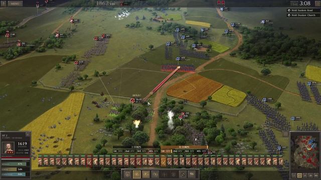 Ep. 48 Antietam Part 1 UGCW Ultimate General Civil War Legendary CSA Campaign смотреть онлайн