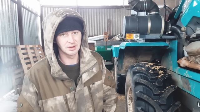 БТЗ-246К 1 год трактору / что изменилось за 117 м/ч эксплуатации. смотреть онлайн