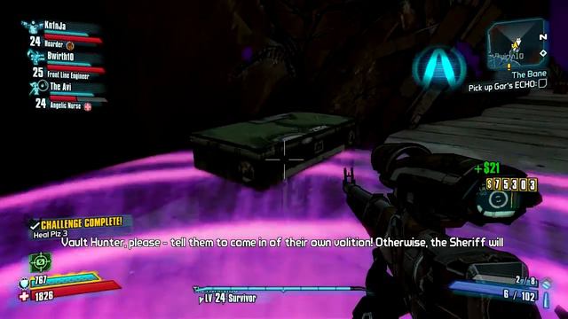 Borderlands 2 - 55 - Hunting The Legendary Bane [4P Co-Op][Blind] смотреть онлайн