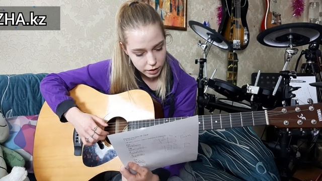 #Настя4 #урокигитары #Асхат Анастасия, 4-й урок смотреть онлайн