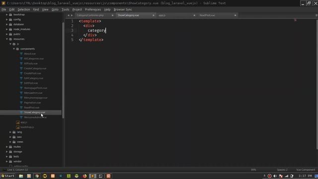 Membuat Blog dengan Laravel 5.8 + VueJS - Part 25 | Daftar Posting berdasarkan Kategori смотреть онлайн