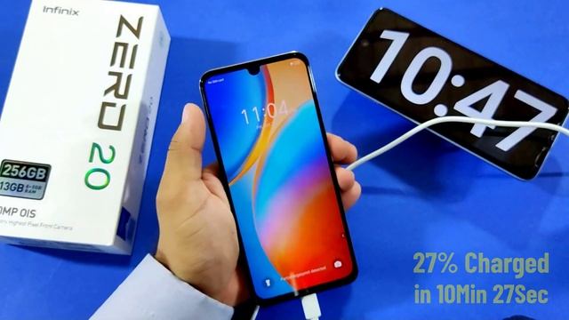 Infinix Zero 20 Charging Test from 0-100% | 4500mAh + 45W ? смотреть онлайн