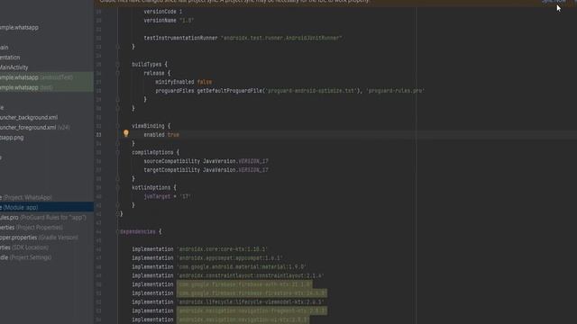 WhatsApp Clone App Clean Architecture Kotlin Android Studio Part 1 смотреть онлайн
