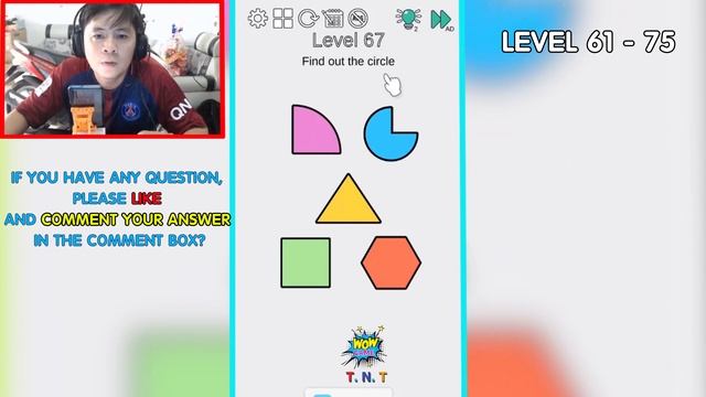 Brain Challenge - Think Outside Level 61- 75 Answers Walkthrough смотреть онлайн