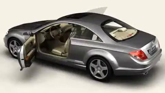 3D Model of Mercedes CL Class Review смотреть онлайн