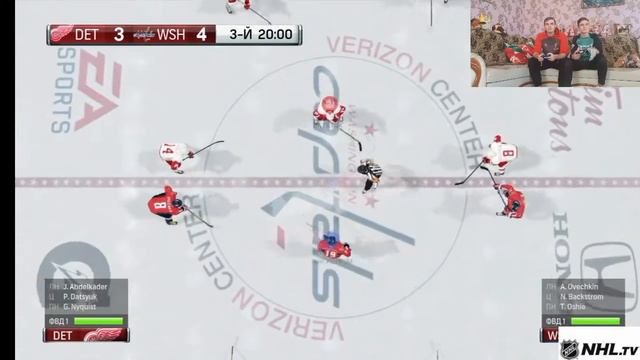 Плэй-Офф НХЛ 16 Вашингтон Кэпиталз - Детройт Ред Вингз
