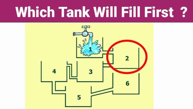 Riddles for genius Which Tank Will Fill Up First? | Logical Puzzle | 30 Seconds Challenge | смотреть онлайн