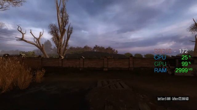 GeForce GTX 1060 6GB -- Intel Core i5-8400 -- STALKER Clear Sky Benchmark смотреть онлайн