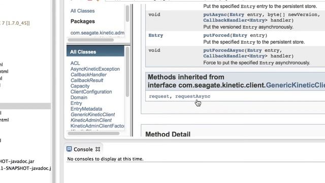 Seagate Kinetic Client API Walkthrough смотреть онлайн
