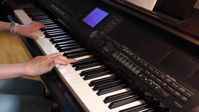 Canon in D on Yamaha CVP 503 смотреть онлайн