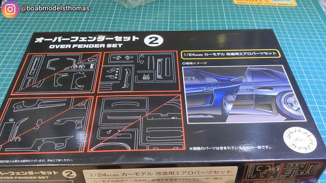 Aoshima & Fujimi 1/24 Aftermarket Tuner parts - wheels, wings, overfenders смотреть онлайн