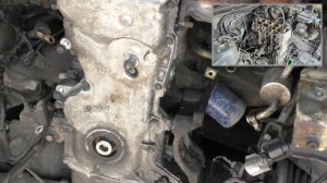 Suzuki Grand Vitara 2.0л 2008 года. Снятие двигателя (2 часть)