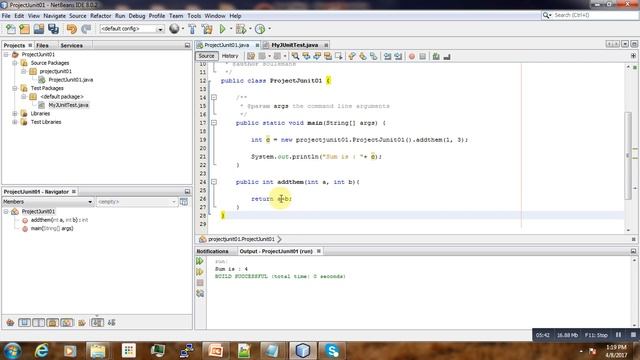 Testing#05 Java Hello World Unit testing: JUnit in Netbeans смотреть онлайн