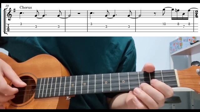 Blackbird (The Beatles) - Easy Beginner Ukulele Tabs With Playthrough Tutorial Lesson смотреть онлайн