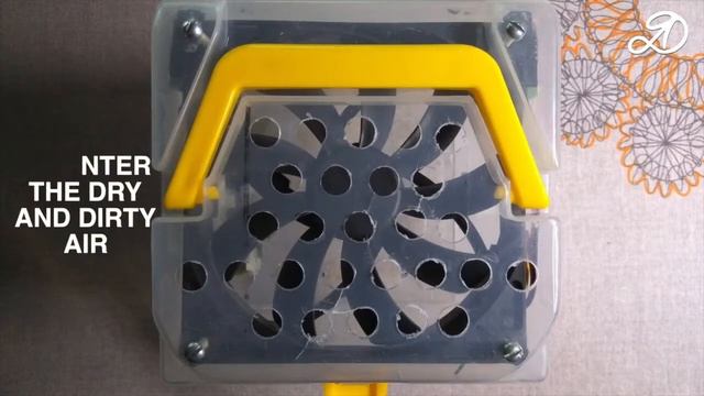 Mini air washer of the disks DIY How to make a humidifier смотреть онлайн