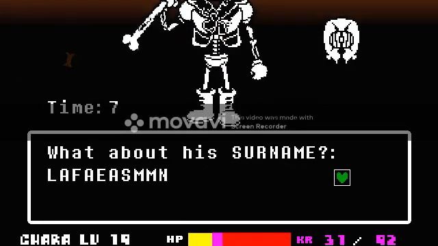 Undertale Revenge Papyrus смотреть онлайн