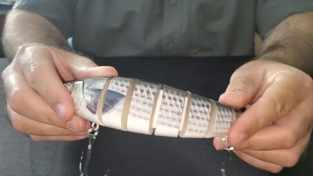 9.5" Mullet Motion Minnow Swimbait Lure Info смотреть онлайн