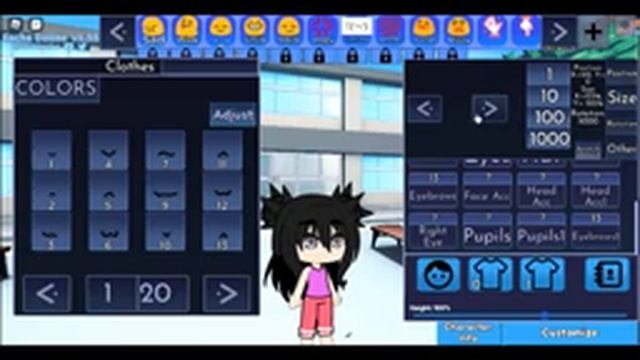 ROBLOX Gacha online | Girl OC | Suggested video | Read description | No background music смотреть онлайн