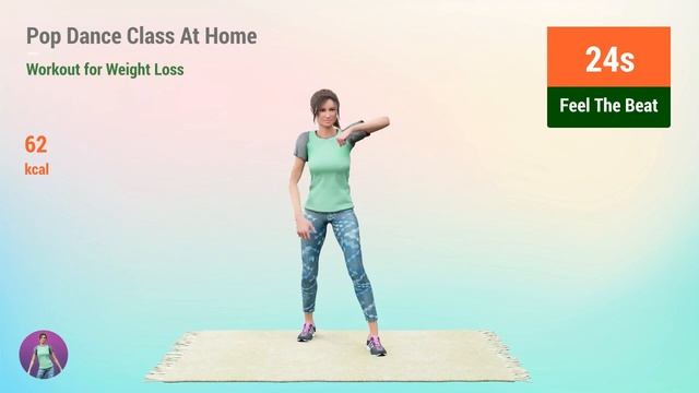 Pop Dance Class: Groovy Home Workout for Weight Loss смотреть онлайн
