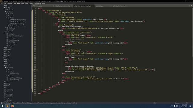 Laravel: Livewire Multiple Image Upload | Edit Multiple Image | Laravel Livewire Crud | PART - 2 смотреть онлайн