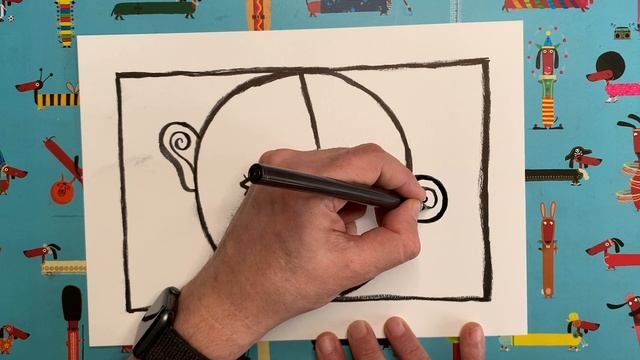 #DrawWithRob 85 Picasso-style Portrait смотреть онлайн