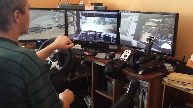 Виртуальный дальнобой в игре ЕТS 2 multiplayer. №1 смотреть онлайн