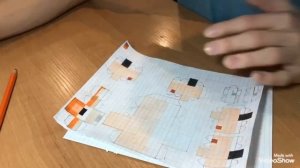 Бумажная лиса из майнкрафта ?