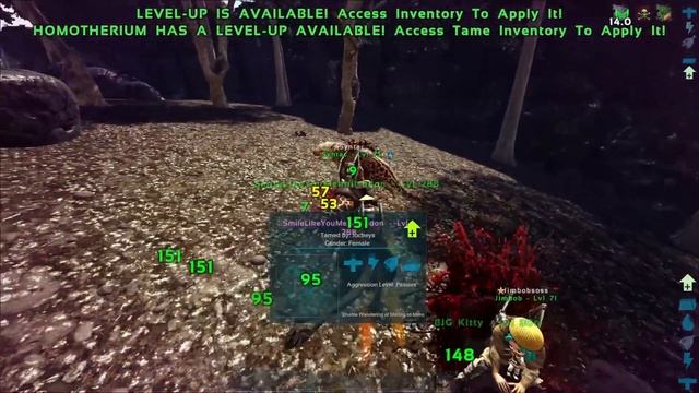 First Grand Adventure With The Tribe - Homotherium Taming - Ark - Caballus Map - Ep 3! смотреть онлайн