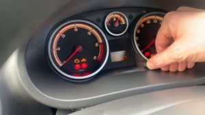Service light reset Opel corsa D
