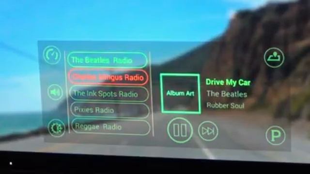 Quantum Interface Automotive (HUD) Heads up Display Solution смотреть онлайн