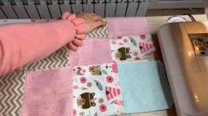 КАК СШИТЬ ПЭЧВОРК ОДЕЯЛО ДЛЯ МАЛЫША!